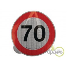 AUTOCOLANT INDICATOR LIMITA DE VITEZA 70KM/H