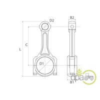 BIELA MOTOR