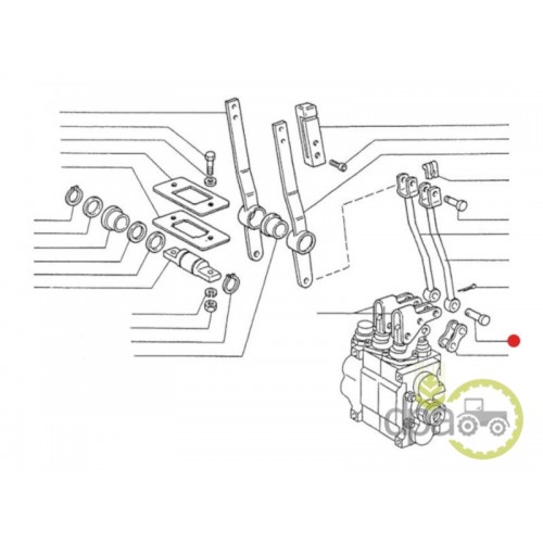 BOLT TIJA DISTRIBUITOR HIDRAULIC