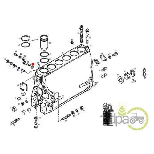 BUCSA CUPRU INJECTOR