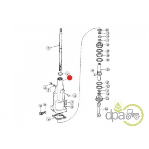 CARCASA AX CASETA DIRECTIE