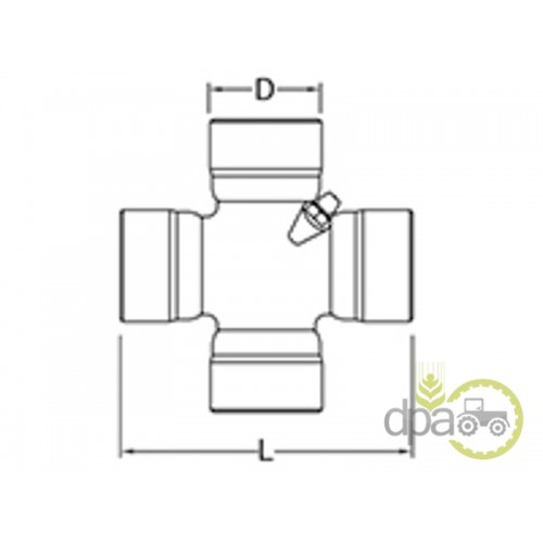 CRUCE CARDAN 39.69X115.9