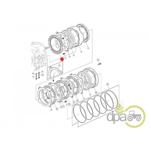 DISC FRICTIUNE 3.3MM