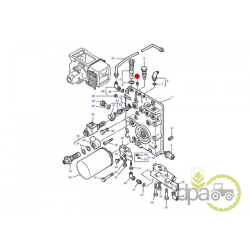 DOP CARCASA FILTRU HIDRAULIC