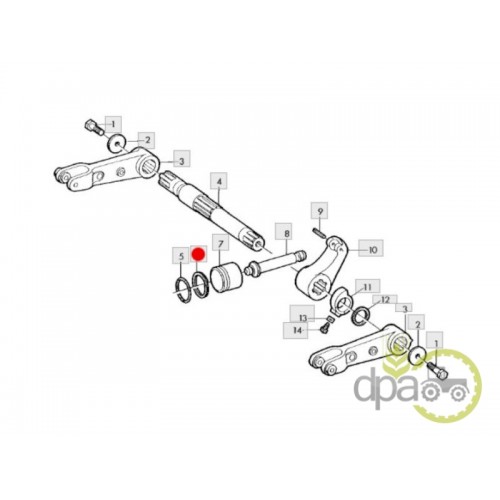 GARNITURA PISTON HIDRAULIC