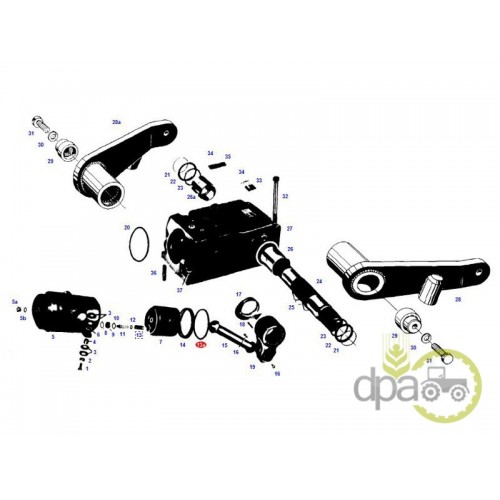 GARNITURA PISTON HIDRAULIC