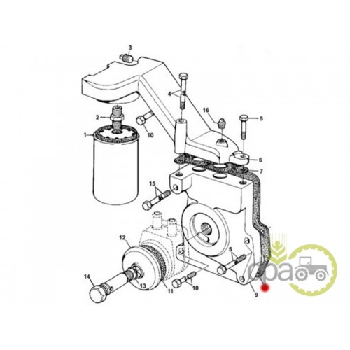 GARNITURA SUPORT TERMOFLOT