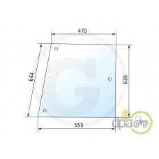 GEAM LATERAL DREAPTA SPATE