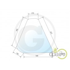 GEAM LATERAL DREAPTA SPATE