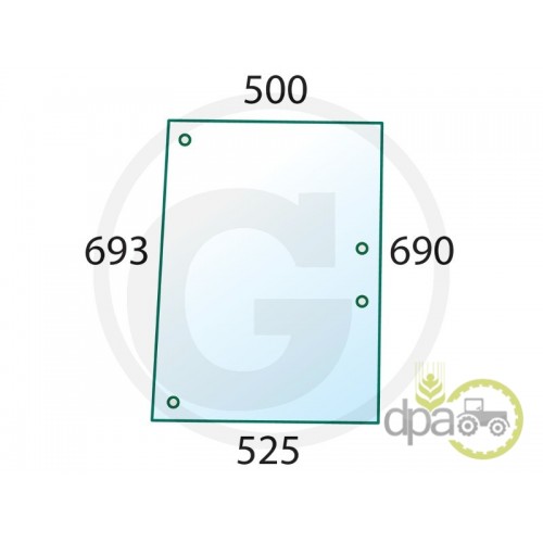 GEAM LATERAL STANGA SAU DREAPTA SPATE