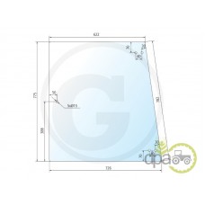 GEAM LATERAL STANGA SAU DREAPTA SPATE