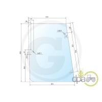 GEAM LATERAL STANGA SAU DREAPTA SPATE