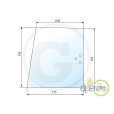 GEAM LATERAL STANGA SAU DREAPTA SPATE