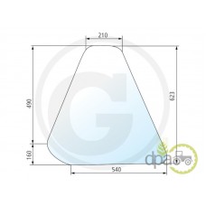 GEAM LATERAL STANGA SPATE