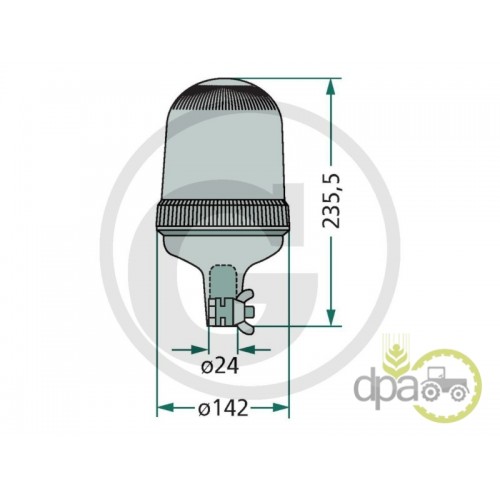 GIROFAR CU PICIOR 12V