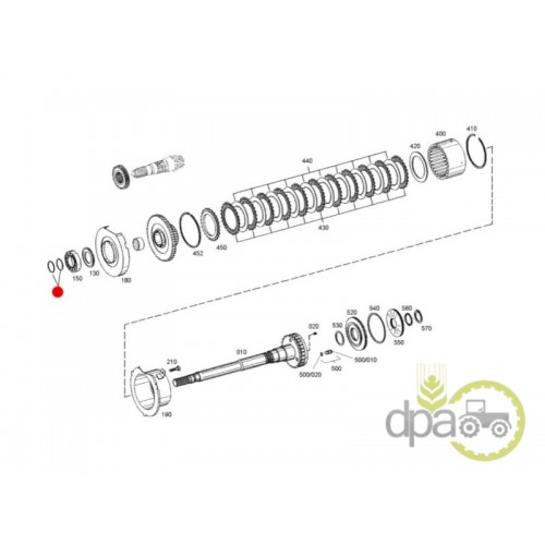 ORING AMBREIAJ TRANSMISIE
