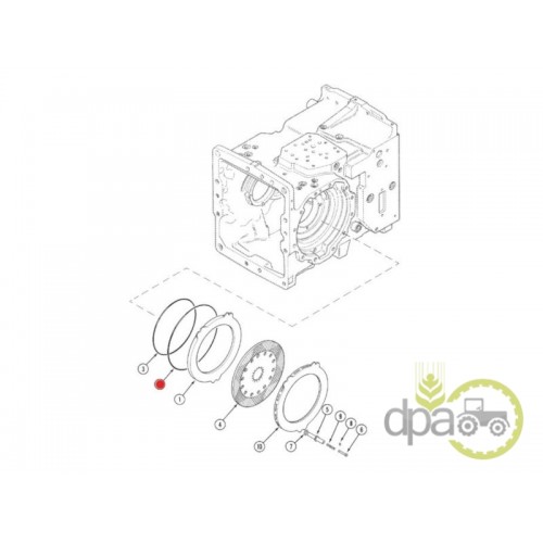 ORING DISC FRANA