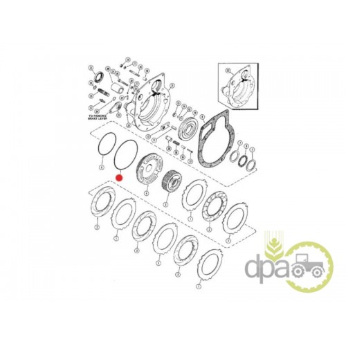 ORING PISTON FRANA
