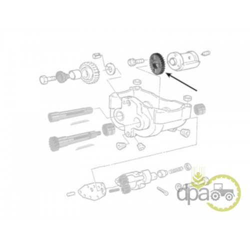 PINION SISTEM ECHILIBRARE MOTOR