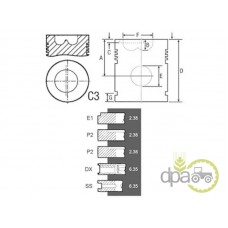 PISTON+SEGMENTI MOTOR