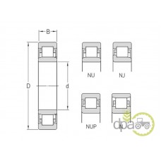 RULMENT 35X72X17