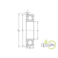 RULMENT 40X90X23