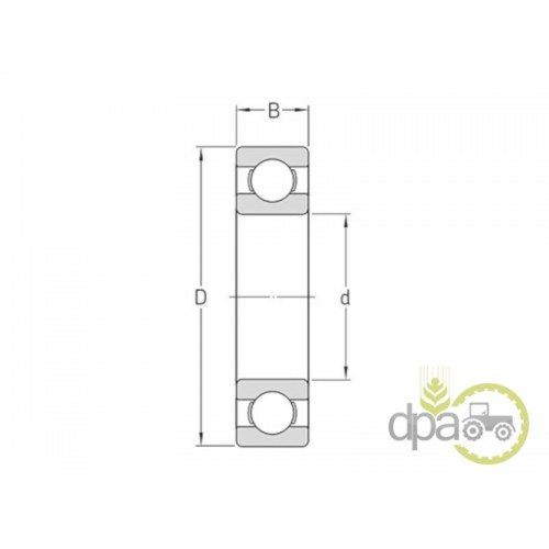 RULMENT 60X110X22