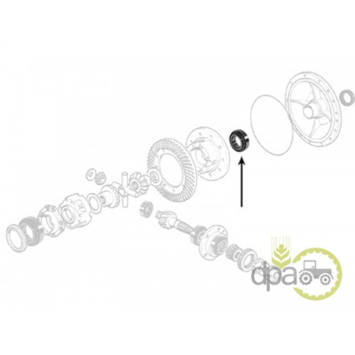 RULMENT DIFERENTIAL SPATE