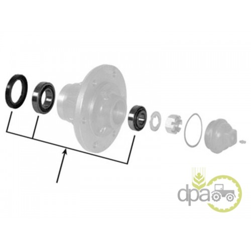 SET RULMENTI ROATA FATA