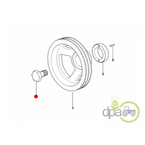 SURUB FULIE ARBORE MOTOR