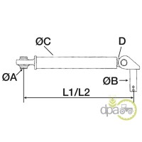 TIRANT LATERAL