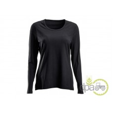 TRICOU MANECA LUNGA FEMEI NEGRU L