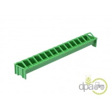 TROACA PLASTIC VERDE 80X500MM
