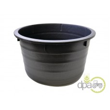 VAS PLASTIC NEGRU 90L